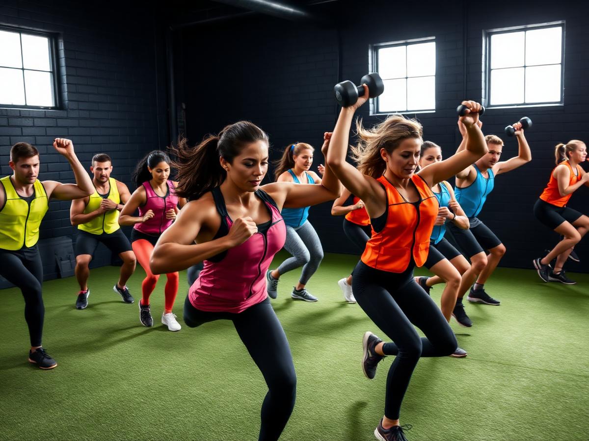 HIIT — High-Intensity Interval Training (HIIT) alternates short, explosive bursts of maximum-effort exercise with brief recovery periods. This highly efficient approach maximizes calorie burn, triggers the "afterburn" effect (calories burned post-workout), and boosts cardiovascular health in as little as 10 to 30 minutes.